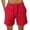 Red, variant on Xunlbb Mens Shorts Clearance Gym Shorts Men, Men's Waterproof Large Shorts Drying Beach Pants Summer Solid Color Casual Zipper Shorts Beach Vacation Clothes, S-XL