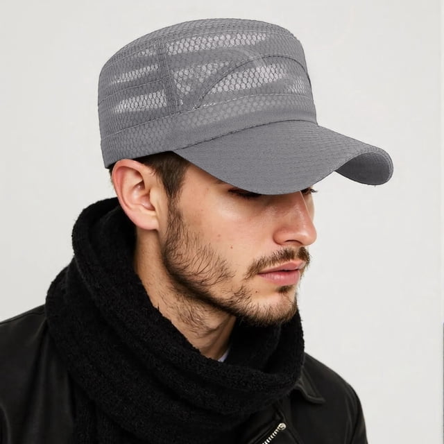 Summer Outdoor Baseball Caps Breathable Mesh Sun Hat for Men for All Seasons and Activities