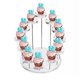 thumbnail image 4 of 4 soportes redondos de acrílico para cupcakes, soportes prémium para cupcakes, soportes para exhibición de cupcakes, soportes para postres, bandejas para pasteles, 4 of 6