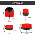 thumbnail image 4 of YIHATA 4 Pack Drill Cleaning Brush Attachments Power Scrubber All Purpose Drill Brush Set for Bathroom, Floor, Tub, Tile, Car Carpet, Kitchen, Marble, Ceramic Surface, 4 of 7