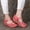 Red, variant on Fankiway Sandals for Women Clearance Summer Ladies Shoes Wedge Heel Retro Hollow Out Casual Women'S Sandals Slide Sandals for Women