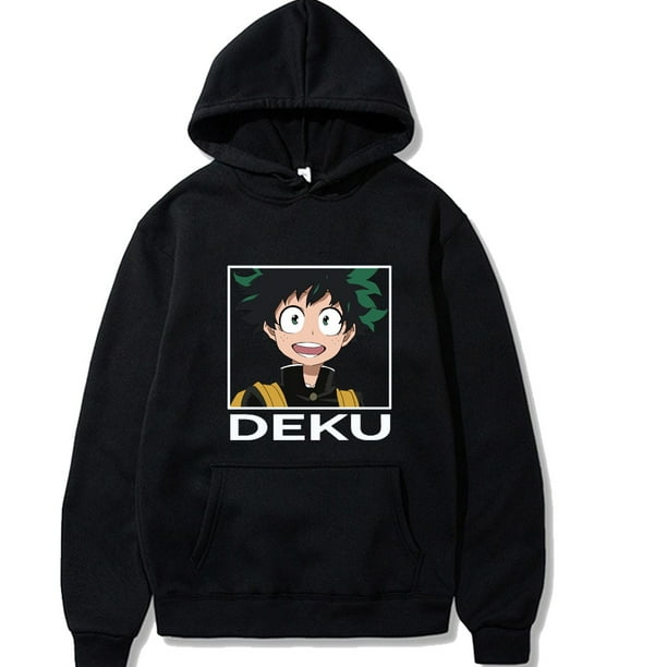 Sudadera My Hero Academia Deku Con Capucha Oficial Ripple