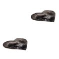 thumbnail image 4 of QualitChoice Home Living Room Bedroom Shaggy Floor Carpet Mat Soft Non- for slip Area Rugs deep gray 2Set, 4 of 6