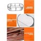 thumbnail image 5 of Heart Floating Tray for Pool Floating Pool Tray for Food and Drinks Floating Serving Tray Table Bar Swimming Pool Floats for Adults for Sandbars Spas Bath & Parties, 5 of 5
