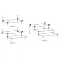 thumbnail image 3 of Acrylic Display Risers, Perfume Stand Organizer, Clear Acrylic Shelf Risers for Stands for Food, Tabletop Use, 3 of 7