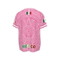 thumbnail image 5 of Men Mexico Soccer Jersey, Men’s V Neck Short Sleeve Breathable Sports Jersey Fan Shirt for Match Red M, 5 of 8