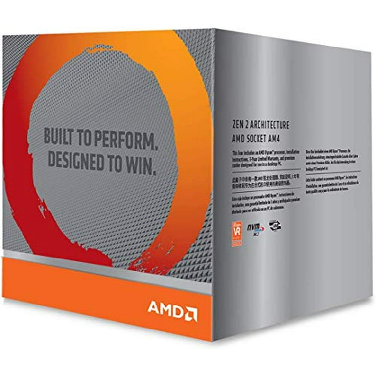 AMD Ryzen 9 3900X 12-core, 24-thread unlocked desktop processor 