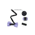 thumbnail image 3 of INSPIRE CHIC Men's Formal Solid Pre-Tied Bow Ties Bowties Adjustable Strap, 3 of 5