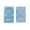 Sky Blue, variant on Reusable Silicone Snack Container with Lid Double Compartment Leakproof Box for Meal Prep and Travel Beige