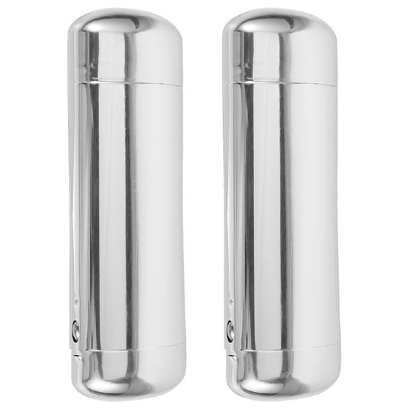 Hemoton 2-Pack Portable Eyeglasses Cases Lightweight Aluminum Sunglasses Organizer Travel-Friendly Glasses Storage Box