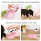 thumbnail image 5 of Botella de agua para perros para caminar, dispensador de agua de viaje para perros multifuncional y portátil con contenedor de comida, combinación de diseño desmontable, 5 of 5