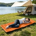 thumbnail image 6 of Lightweight Foldable Foam Camping Sleeping Pad, Waterproof Moisture-Proof Non-Slip Insulated Mat, Compact Portable Cushioned Ground Mat for Hiking Backpacking Picnic Outdoor Adventures, Orange, 6 of 6
