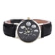 thumbnail image 4 of Reloj de cuarzo para mujer, relojes para mujer, reloj de pulsera analógico de cuarzo de cuero con patrón lunar para mujer, 4 of 4