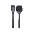 thumbnail image 1 of Juego de utensilios OXO Good Grips de silicona, 2 piezas, gris, 1 of 8