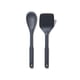 thumbnail image 1 of Juego de utensilios OXO Good Grips de silicona, 2 piezas, gris, 1 of 8