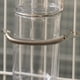 thumbnail image 4 of Soporte de resorte de acero inoxidable | Accesorios de soporte fijo para botella de agua y jaula para mascotas | Muelle duradero de 7,8 cm | 13cm Longitud total | Montaje seguro | Flexible | Paquete, 4 of 8