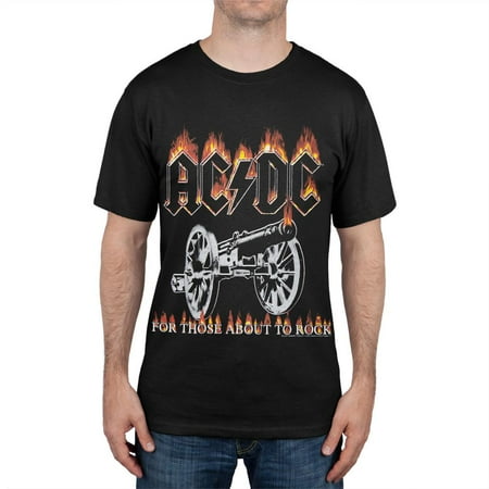 AC/DC - Flaming For Those About To Rock T-Shirt | Walmart Canada