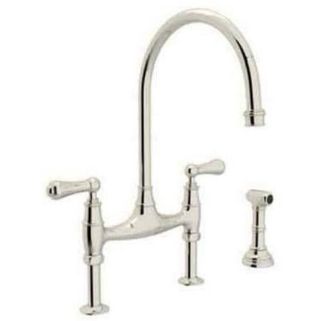 Rohl U4719 Perrin and Rowe Bridge Kitchen Faucet, Available in Various Colors