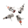 thumbnail image 4 of 10 Pcs Nickel Plated RCA Phono Chassis Panel Mount Female Socket Adapter Red+Bla, 4 of 7