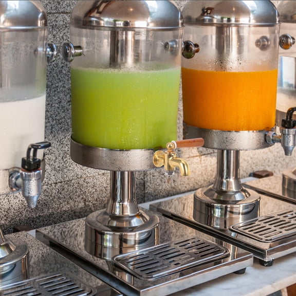 SEWCHICS Water Jug Spigot in Golden Finish with Practical Wear Resistant Build for Beverage and Milk Tea Dispensers