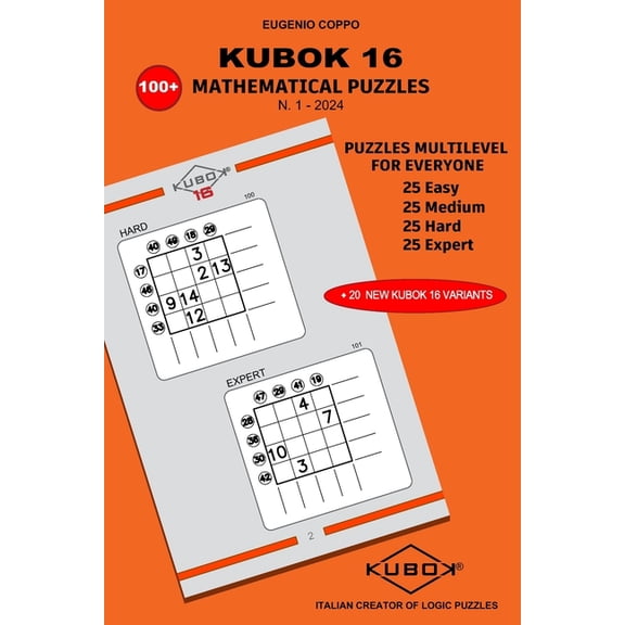 Kubok 16: 100  Mathematical Puzzles - N.1 2024, (Paperback)