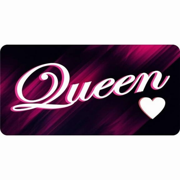 Queen #2 Photo License Plate