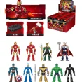 thumbnail image 1 of Figura de acción de Marvel, Capitán América, Thor, Iron Man, Hulk, Pantera Negra, juguete para niños, personalidad creativa, modelo genial, adorno, regalo para niño, 1 of 6