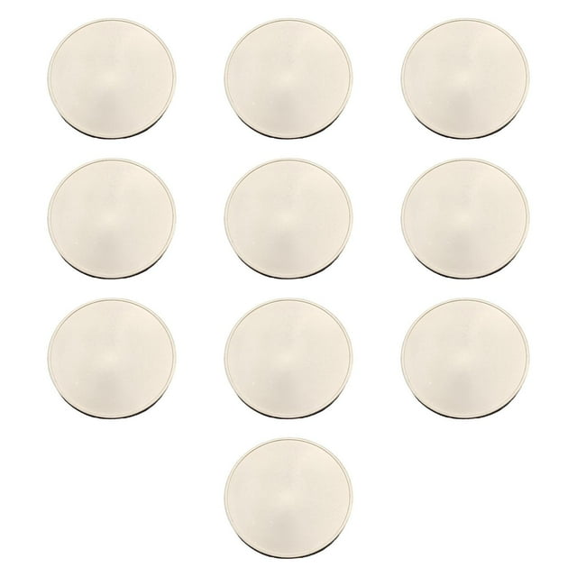 10 piezas en blanco para manualidades, grabado, enchapado en hierro, conmemorativo. Argén
