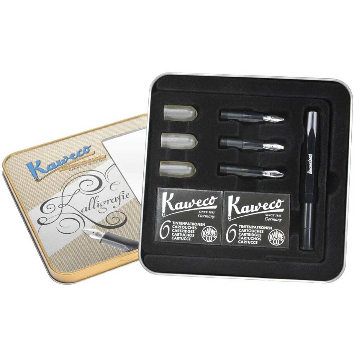 Kaweco Sport Black Large Fountain Pen Calligraphy Set