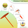thumbnail image 5 of FEBTECH - Septic Tank Marker - 6" x 10" - Suitable Property line Markers for Protecting Your Septic Tank and Property Boundary with Solid and Sturdy Septic Tank Marker - Pack of 20 Pcs + 1 Hammer, 5 of 8