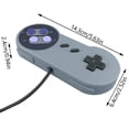 thumbnail image 3 of Mando Para Videojuegos Con Cable Interfaz Usb Mando Para Pc Accesorios Para Consolas De Videojuegos, 3 of 7