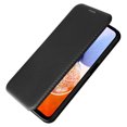 thumbnail image 3 of MZCHENYI Phone case for iPhone 12/12 Pro flip wallet case, holder - TPU, built-in plush shockproof and durable, carbon fiber design flip protective case, 3 of 5