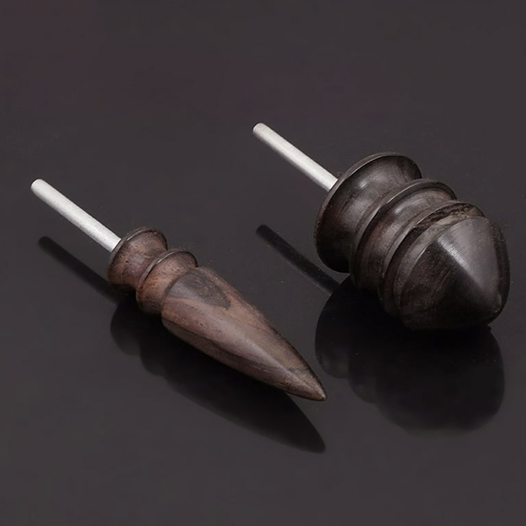 Leather Burnisher Pointed or Flat Tip Metal Leather Edge Slicker Edge  Burnisher