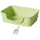 thumbnail image 2 of Cajas de arena para gatos grandes, cuenco de arena tamizadora, suministros para mascotas rebajados, bandeja de arena para gatos, inodoro para gatos pe verde, 2 of 9