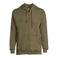 Athletic Works Men's Fleece Full Zip Hoodie Jacket