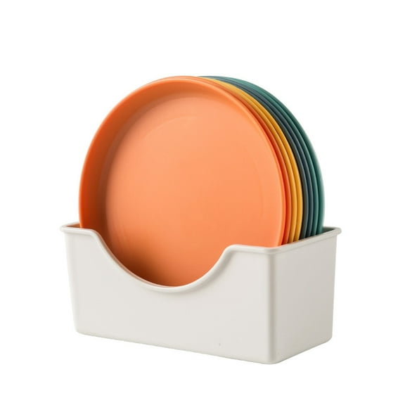 Versatile 8-Pack Deep Base Plastic Bone Plates for Fruits and Vegetables