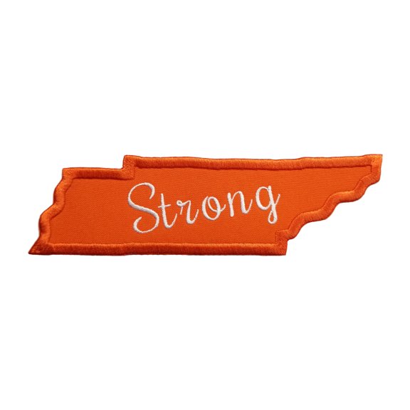 Nashville Strong Tennessee Strong Cookeville Strong Embroidered\Applique Iron On Patch