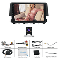 thumbnail image 2 of Car Radio Stereo for Honda Civic 2016-2020, 9" Touchscreen Android 13 Support Carplay Android Auto Navigation Bluetooth Radio Steering Wheel Control Rear Camera 2+32G,Black, 2 of 10