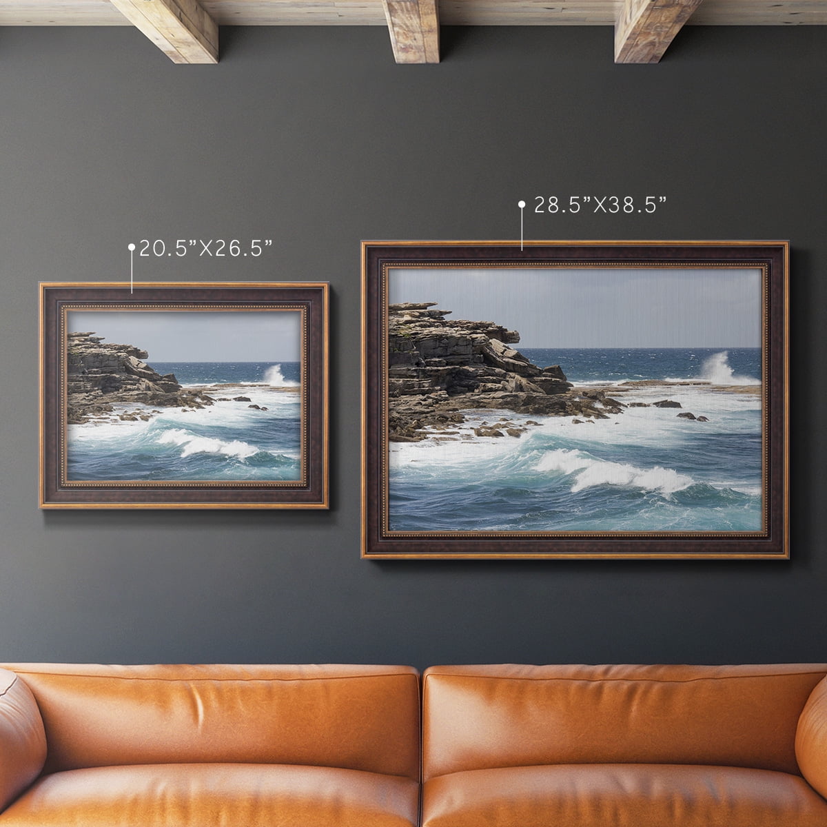 Clovelly Bay Premium Framed Canvas- Ready to Hang