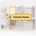 thumbnail image 4 of Big Capacity Pencil Pen Case Large Storage High Bag Pouch Holder Box Organizer with Zipper for Office Travel Holder Box(K), 4 of 6