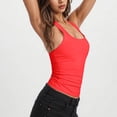 thumbnail image 4 of Women's Sleeveless Super Elastic Quick Drying Breathable Top,Color:RD2, 4 of 7