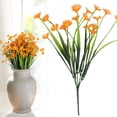 thumbnail image 2 of Artificial Cemetery Flowers Bouquet, Plastic Memorial Flowers for Hanging Window Box, Home Table Centerpieces, Outdoor Porch Decor, 1 Artificial Flower, 2 of 9