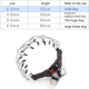 thumbnail image 3 of Collar de entrenamiento para perros, hebilla de Metal de liberación rápida reflectante, Collar ajustable para perros MFZFUKR CPB-US-YY50-5, 3 of 5