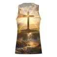 thumbnail image 4 of Birdeem Débardeur pour Hommes Nouvelle Mode Décontractée Gilet d'Été Ample Imprimé Sport Col Rond Caractéristiques, 4 of 12
