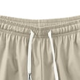 thumbnail image 5 of Men's Athletic Shorts Quick Dry Performance Ripstop Running Short Pants 9" Inseam Workout Training Elastic Waist Drawstring Travel Hiking Shorts with Zipper Pockets, 5 of 10