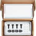 thumbnail image 5 of Silver Rack Mount Adapter Bracket Ear Kit for Ubiquiti US-8-150W UniFi Switch 8 Port | Edge Switch 8 Port, 5 of 5
