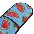 thumbnail image 2 of Dailycode Double Sided Oven Mitt with Loop Heat Resistant Kitchen Long Potholders 7" x 35" Cartoon Watermelon Slice, 2 of 6
