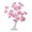 Pink, variant on LED Simulation Rose Tree Lamp Romantic Flower Table Light Bedside Night Lights Home Decor (Pink Flowers, Warm White)