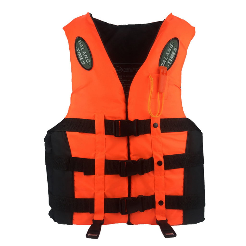 Kids Adult Life Jacket Buoyancy Aid Universal Swimming Boating Kayak Vest Safe 