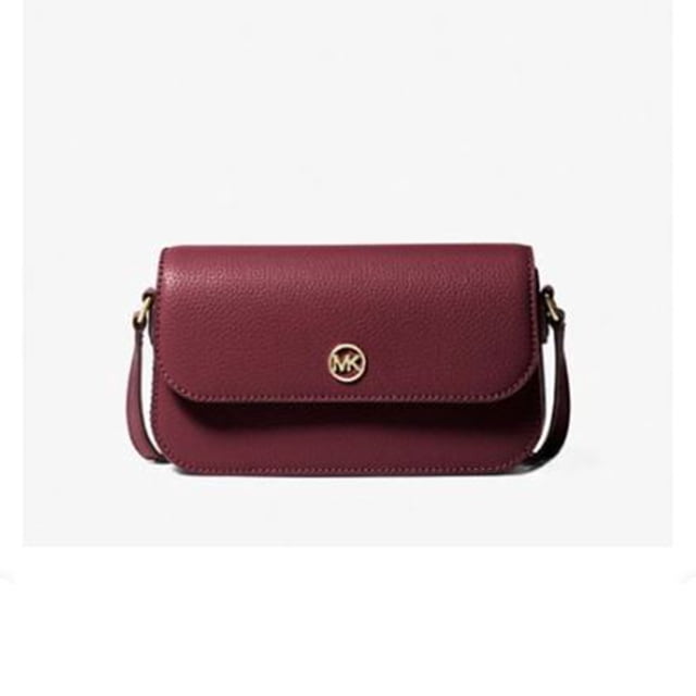 Michael Kors Bolso Bandolera Pequeño de Viaje Jet Set para Mujer (Oxblood) 35F4GTVC1L-oxbl